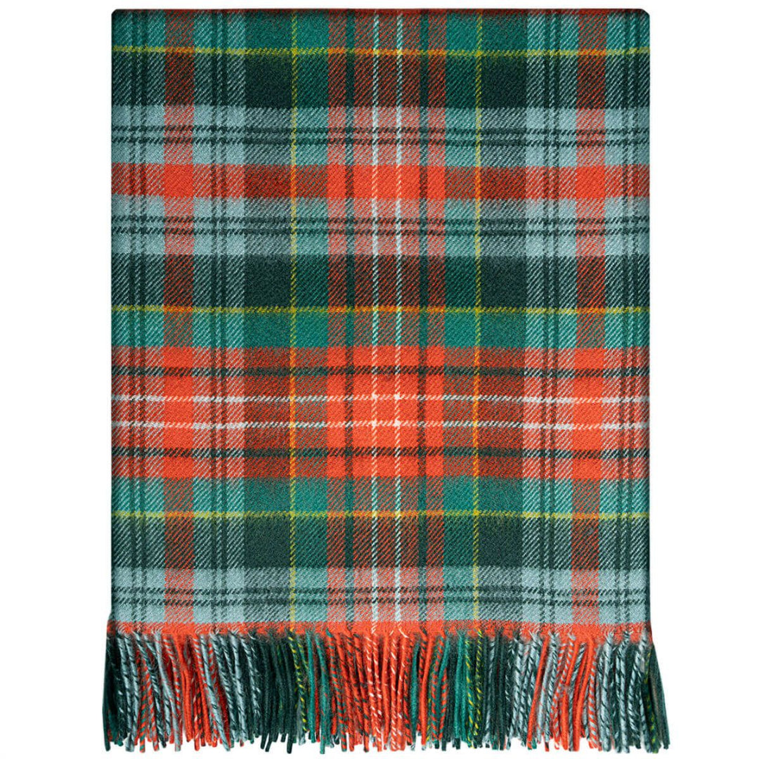 Lochcarron | Tartan Lambswool Blanket - Caledonia Ancient