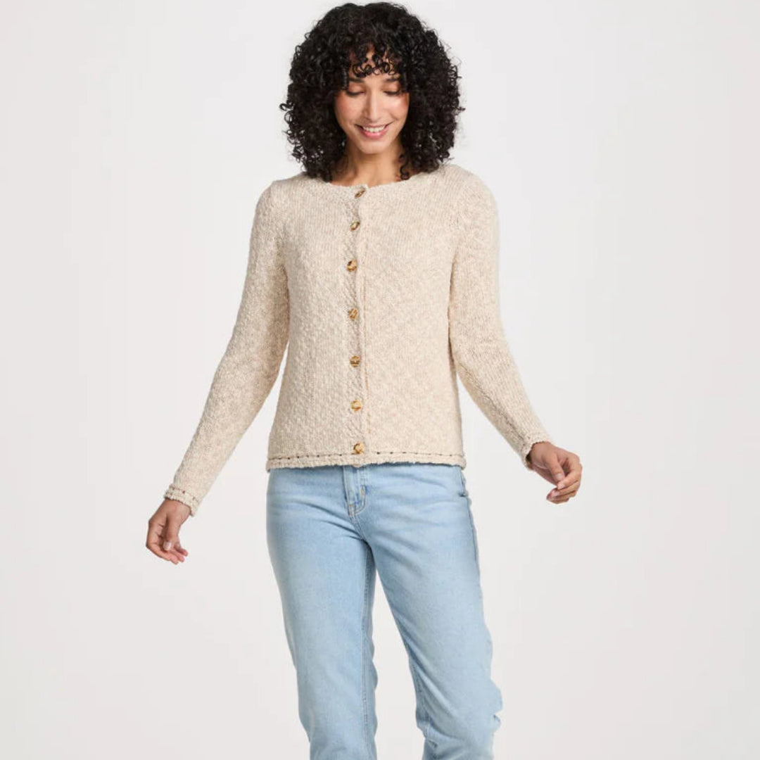 Aran Woollen Mills | Cotton & Linen Cardigan