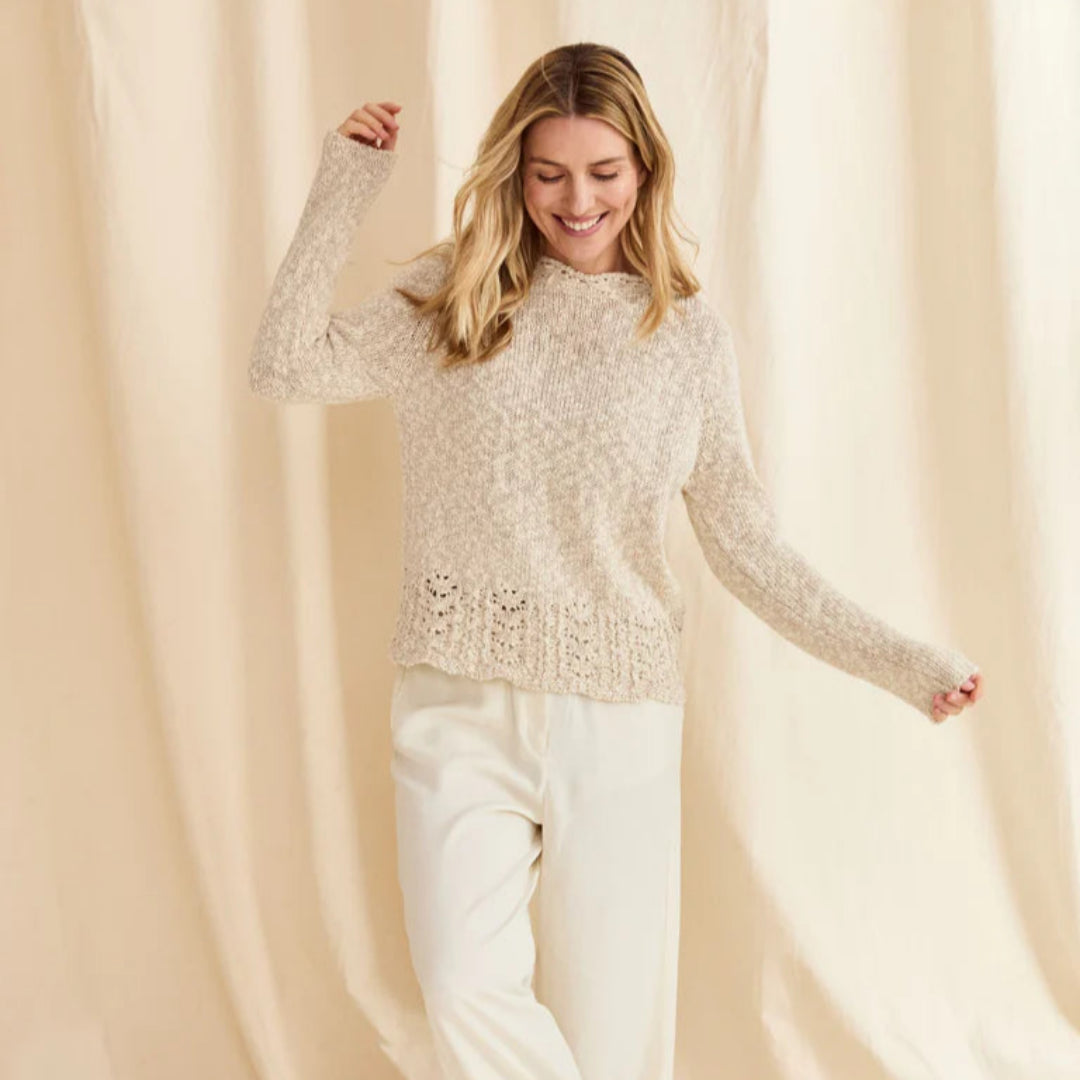 Aran Woollen Mills | Cotton & Linen Sweater