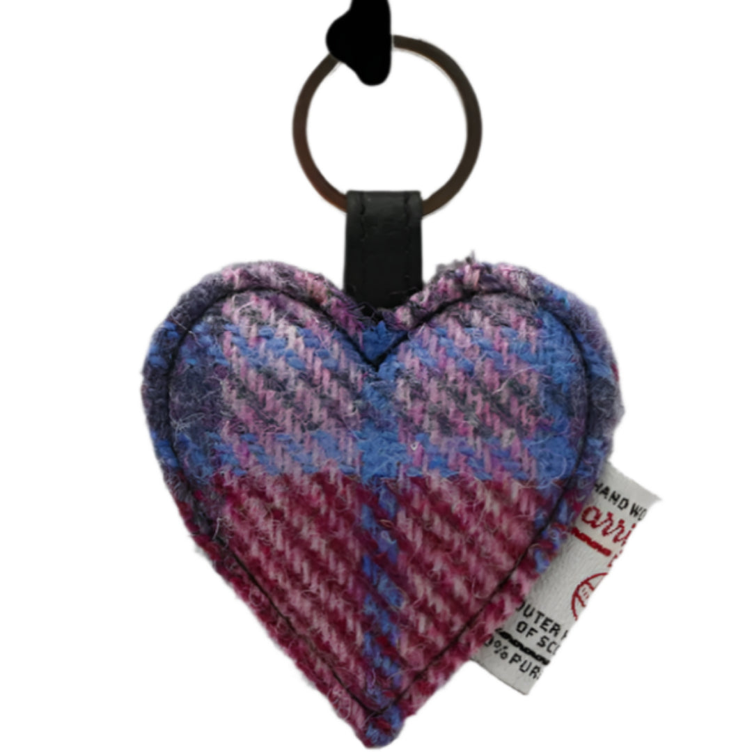 Harris Tweed | Heart Keyring