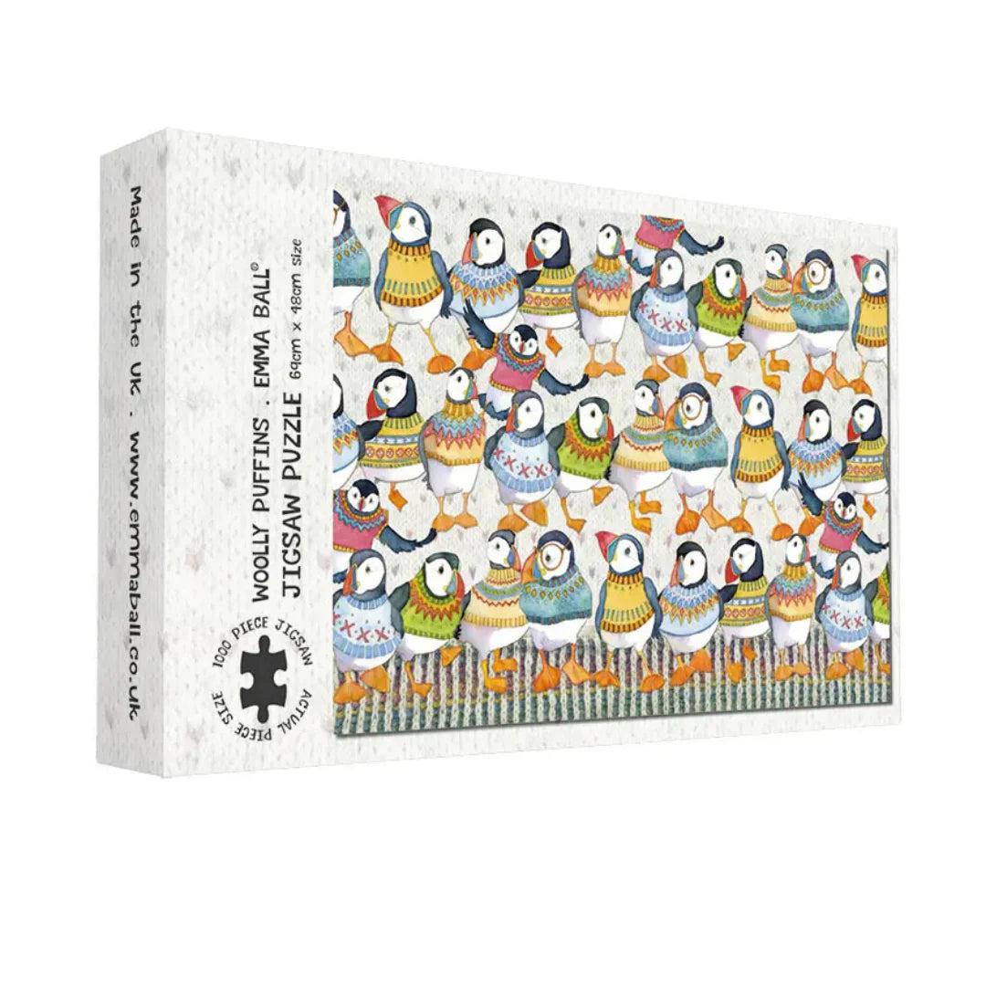 Emma Ball | Woolly Puffin Puzzle