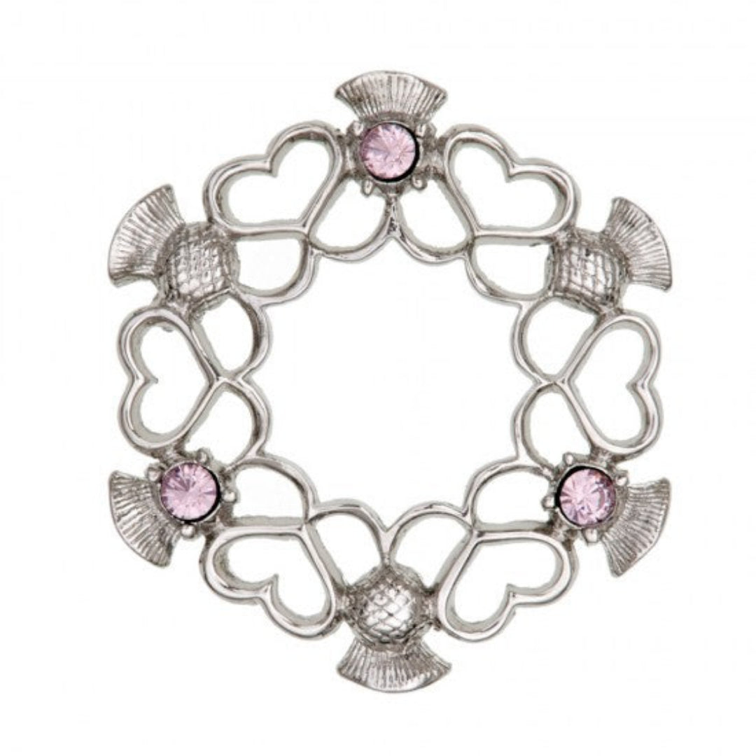 Art Pewter | Alliance Thistle Brooch