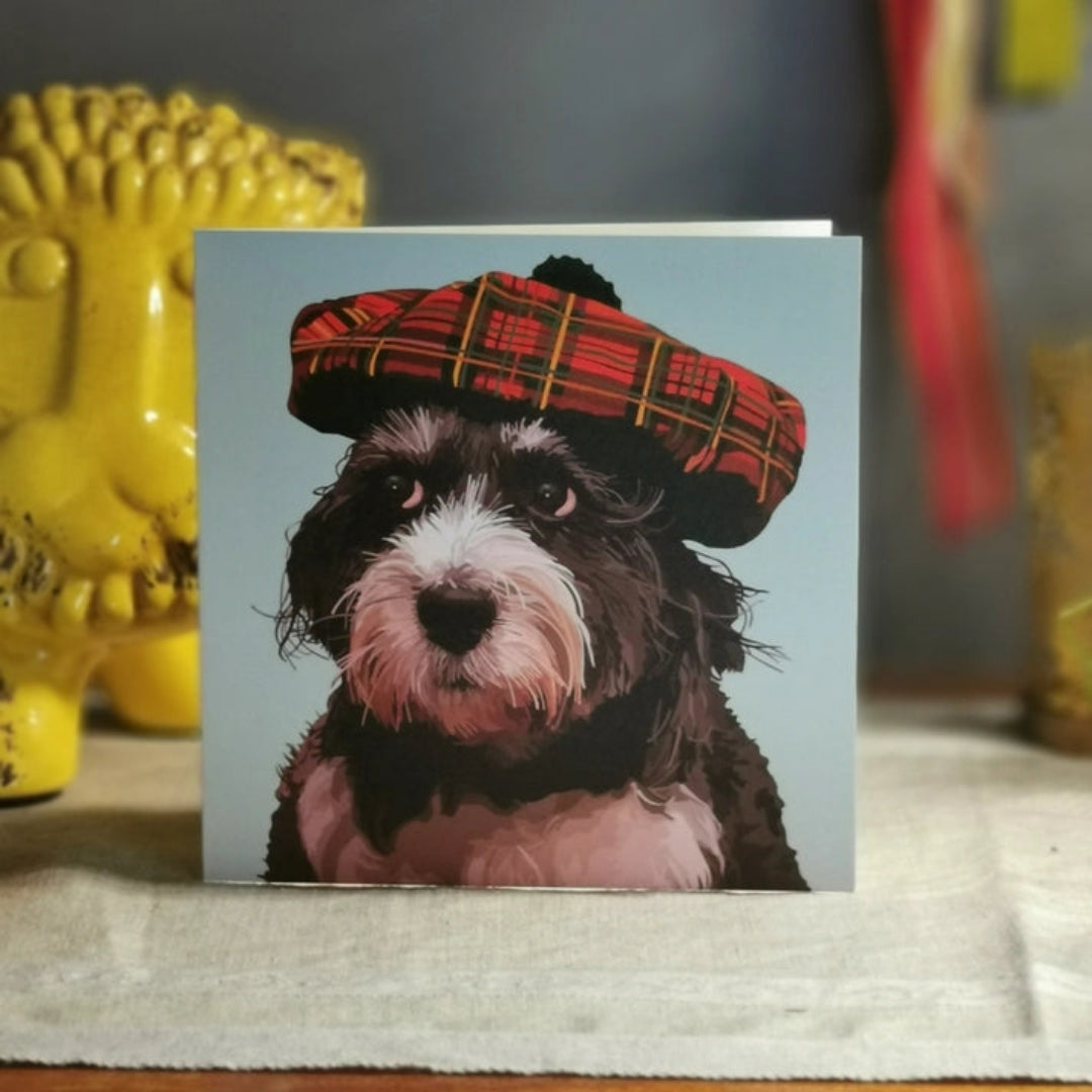 Periodic Society | Pooch in a Hat Greeting Card