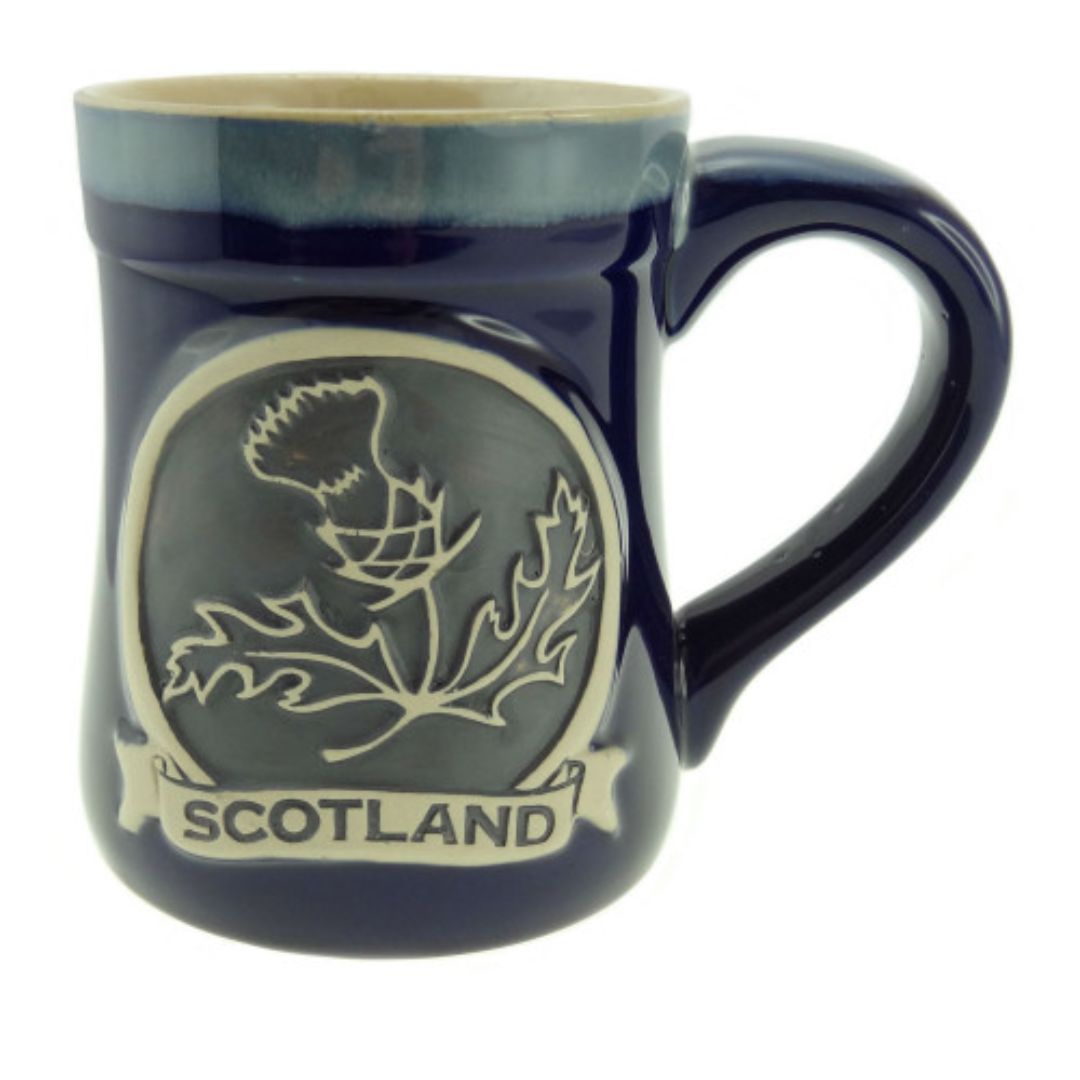 Stoneware Mug - Thistle Blue