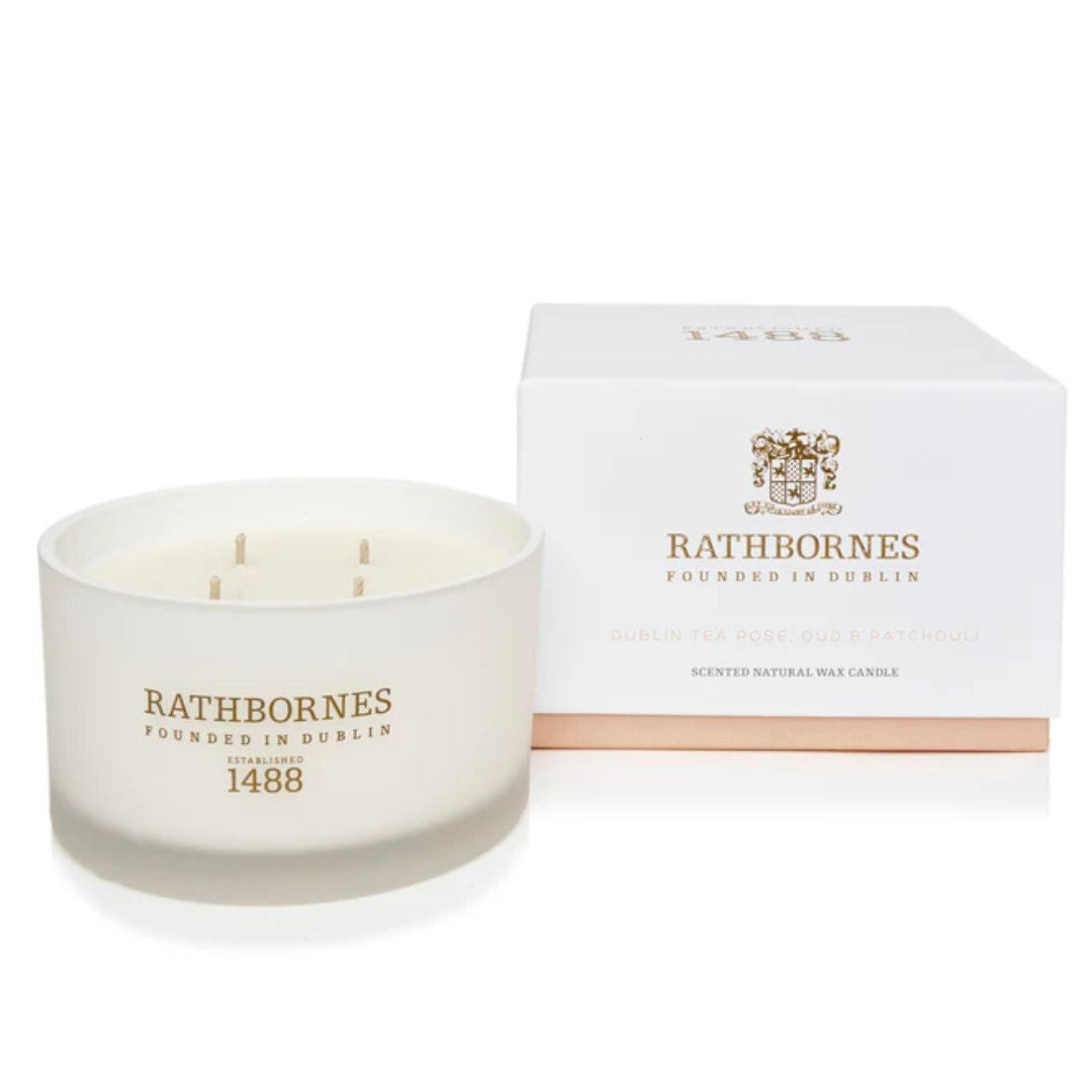 Rathbornes | Luxury Candle - Dublin Tea Rose