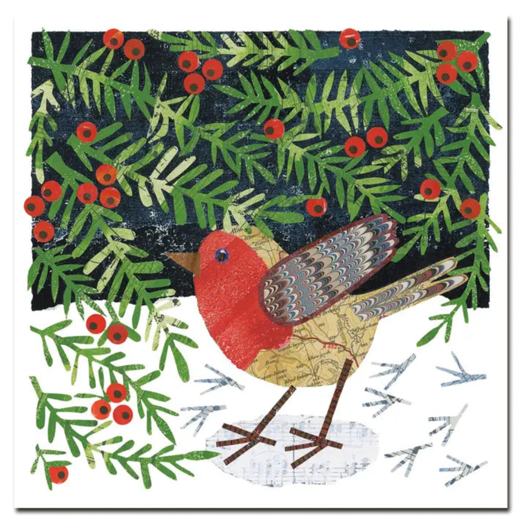 Emma Ball | 6 Card Pack - Robin & Yewberries