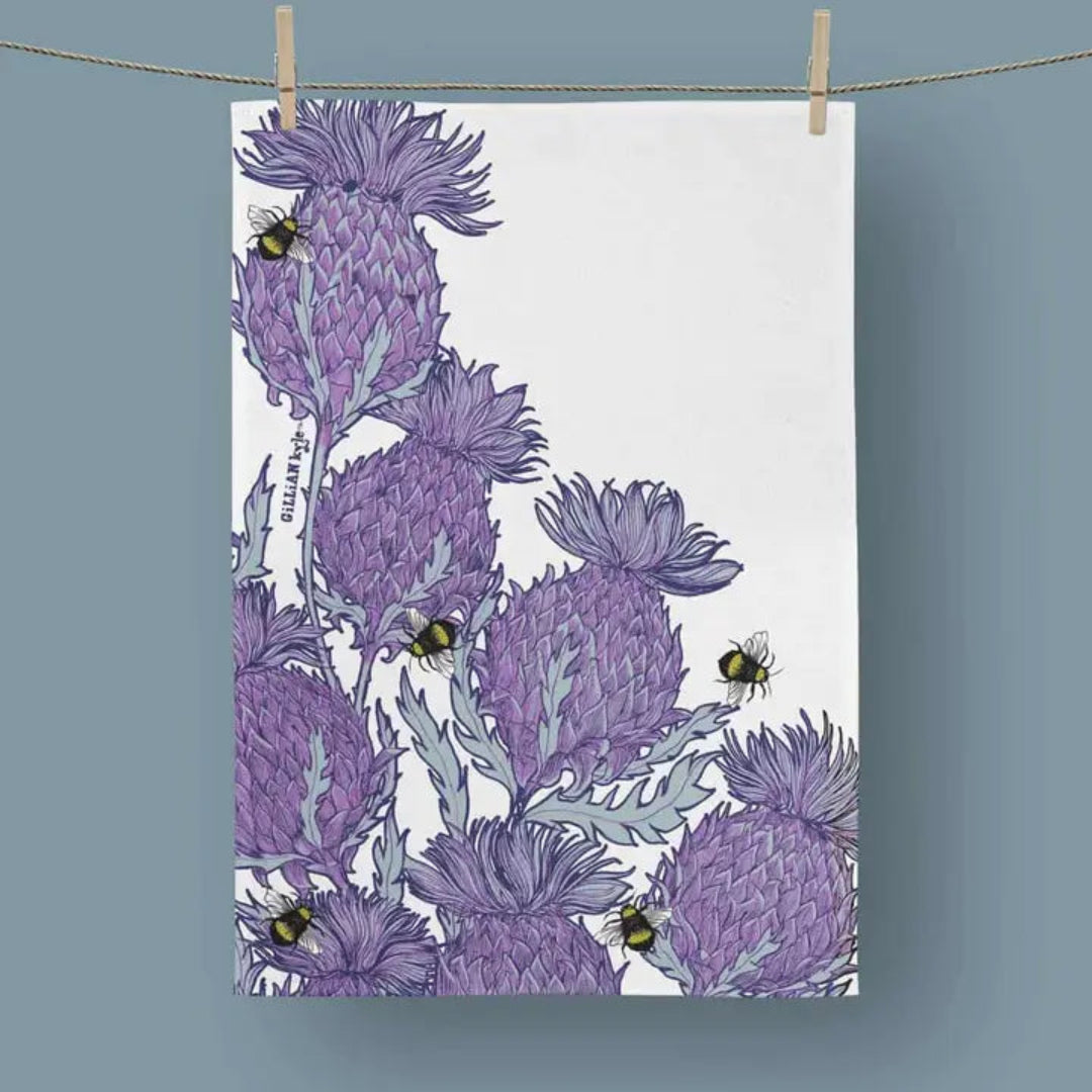 Gillian Kyle | Tea Towel - Flower of Scotland