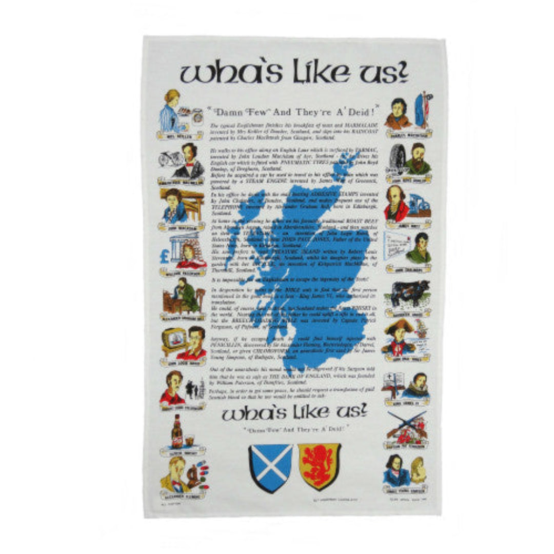 Tea Towel | Wha's Like Us?