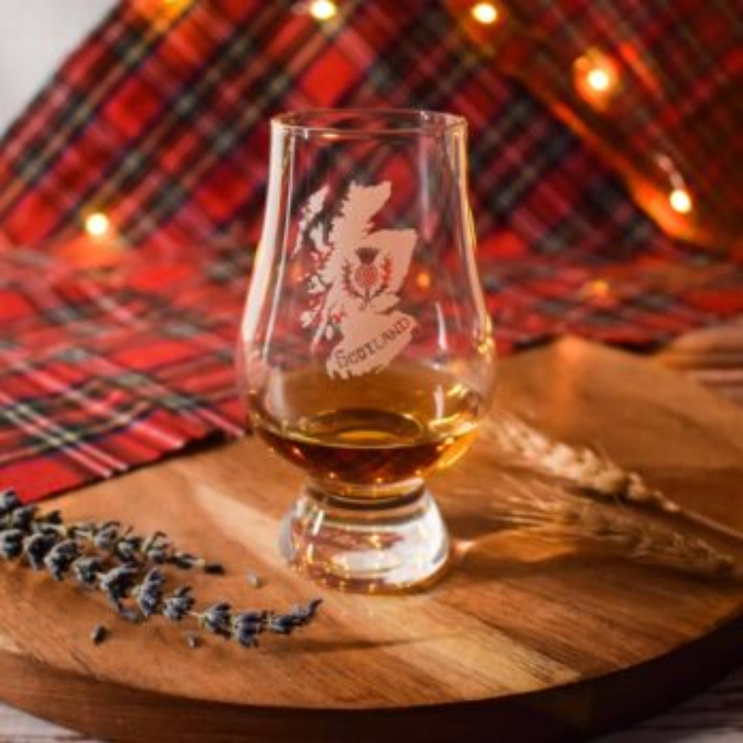 Glencairn Glass | Map of Scotland