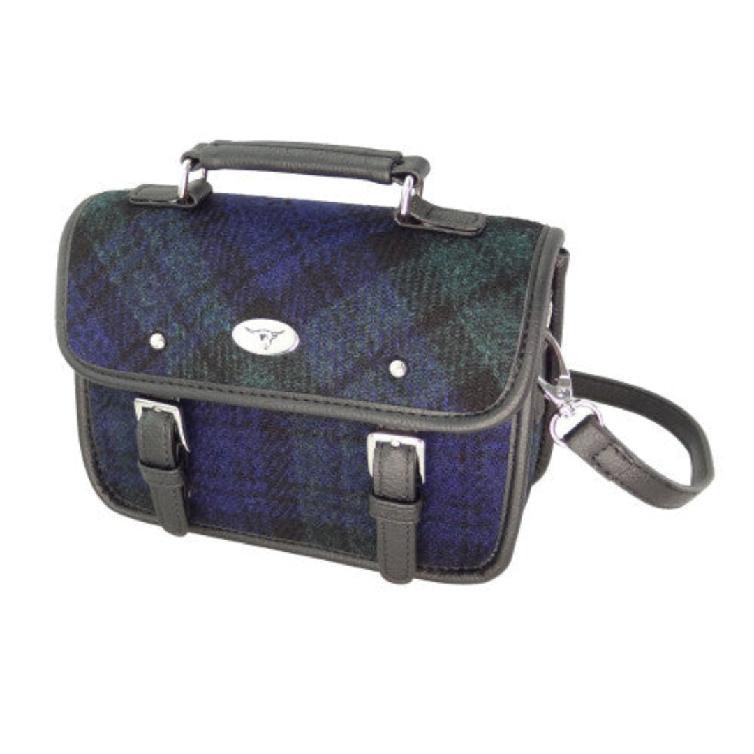 Harris Tweed | Bervie Handbag - Black Watch
