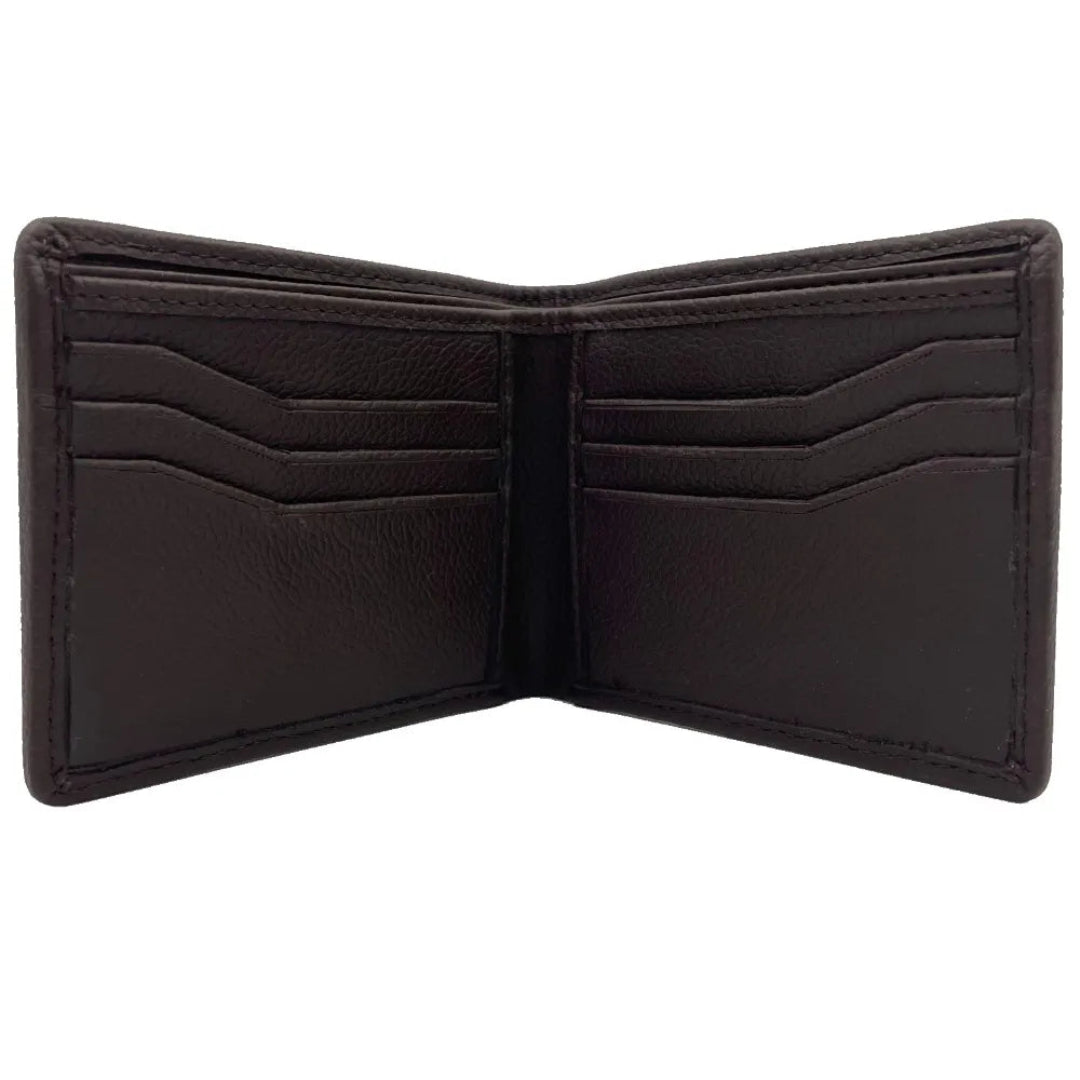 Harris Tweed | Bifold Wallet - Blue/Brown Check
