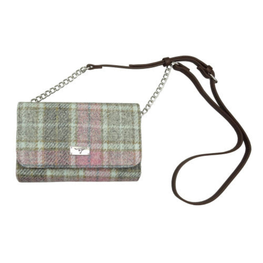 Harris Tweed | Strathy Handbag - Soft Pink Buchanan