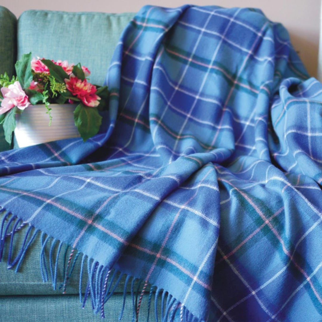 Lochcarron | Tartan Lambswool Blanket - Georgian Bay