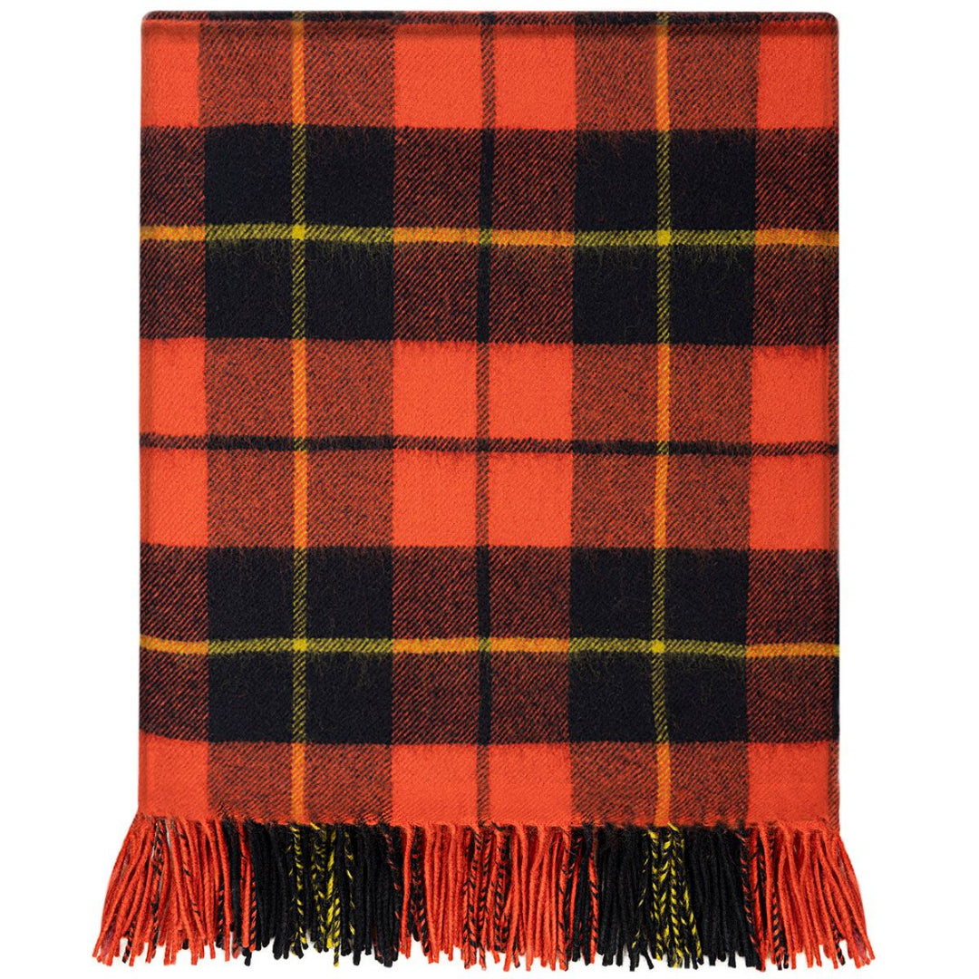 Lochcarron | Tartan Lambswool Blanket - Wallace Ancient