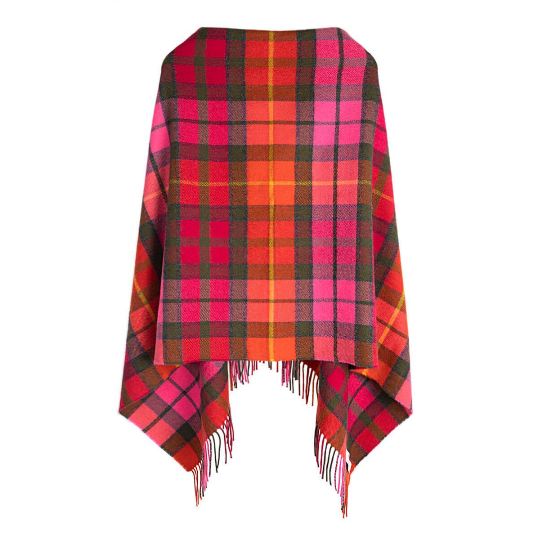 Lochcarron | Tartan Lambswool Wrap - Buchanan Rose