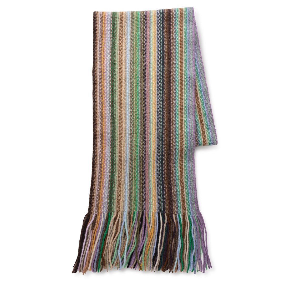 Mackie of Scotland | Dee Scarf - Mauve Multi