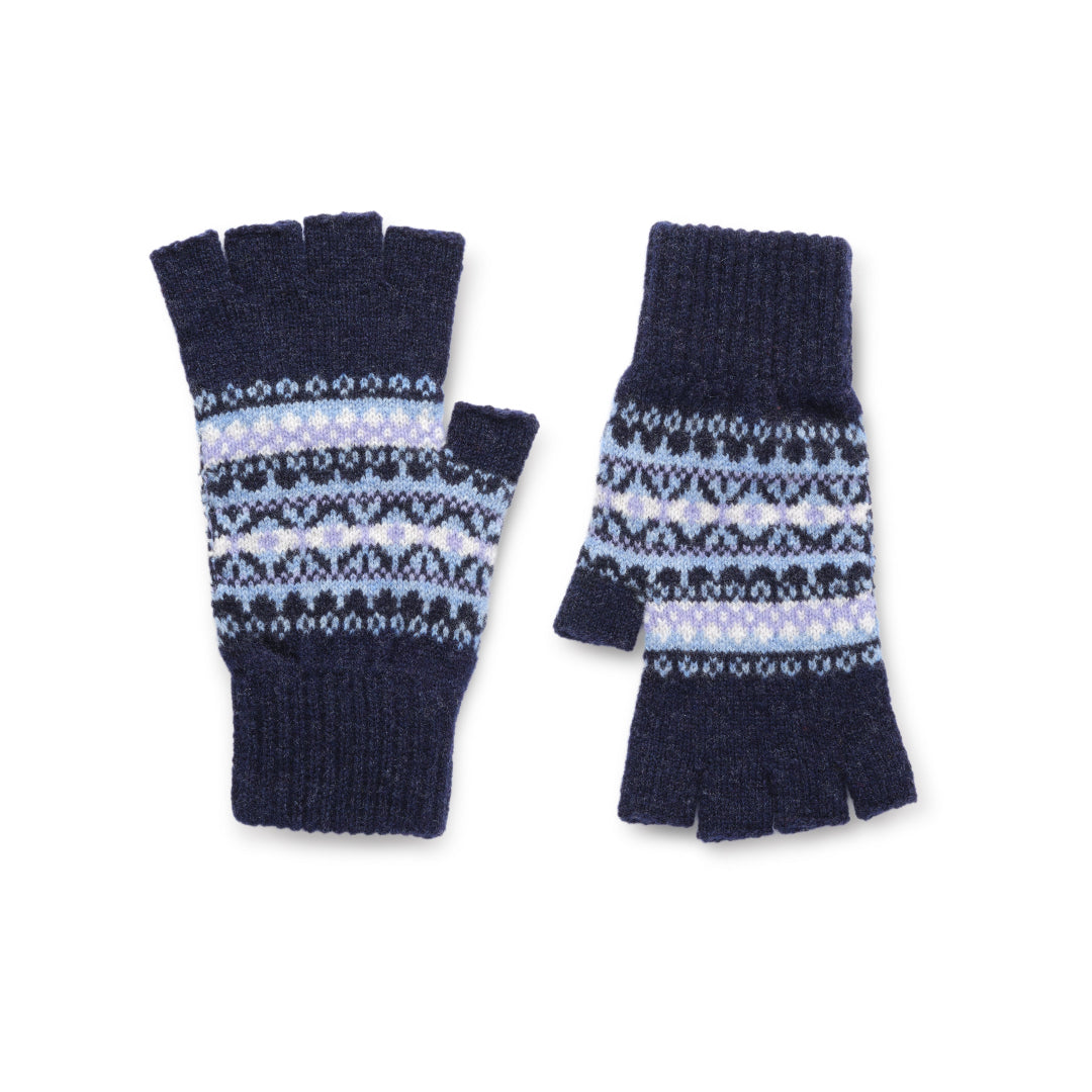 Mackie of Scotland | Kerse Gloves - Fair Isle Blue