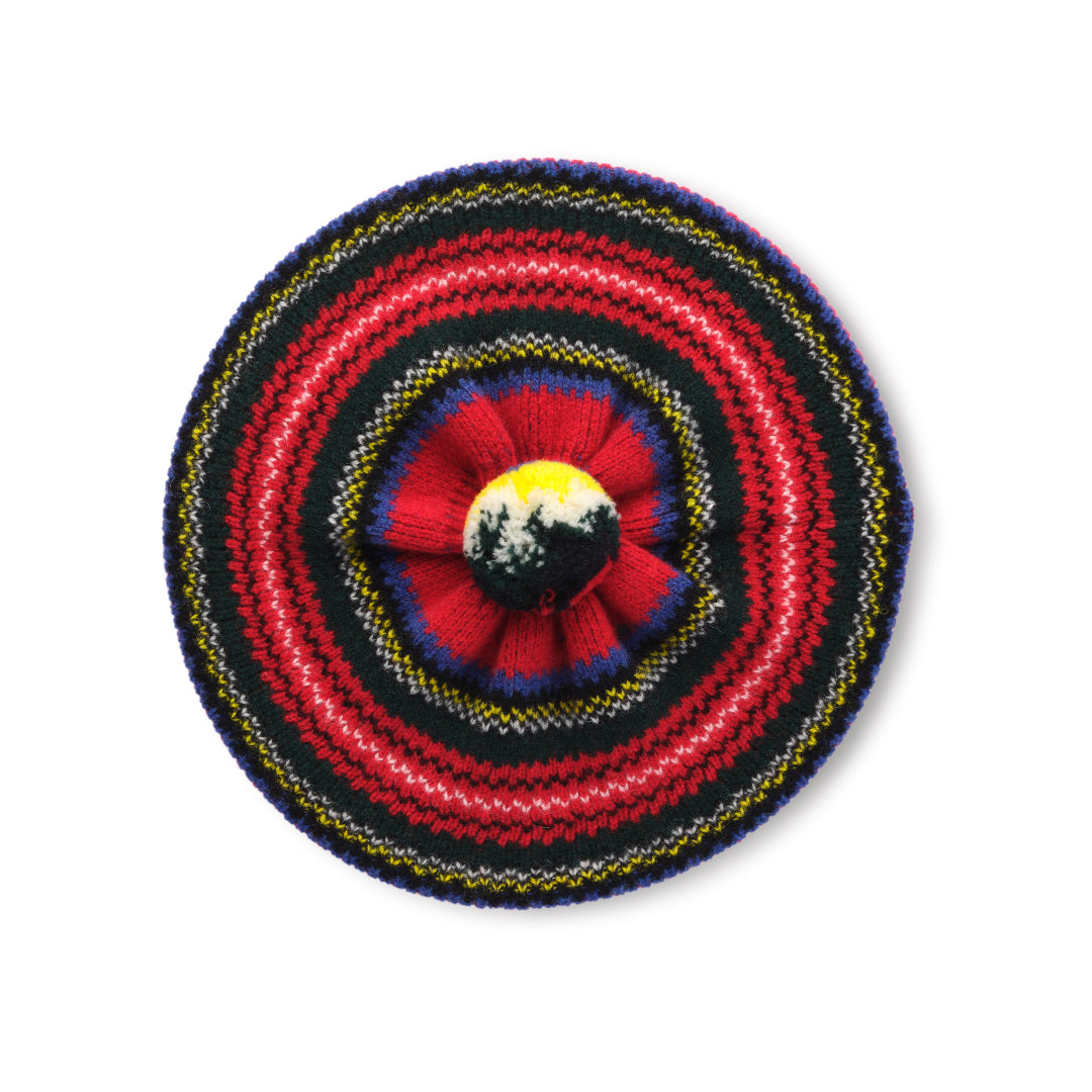 Mackie of Scotland | Tartan Beret with Pom - Royal Stewart