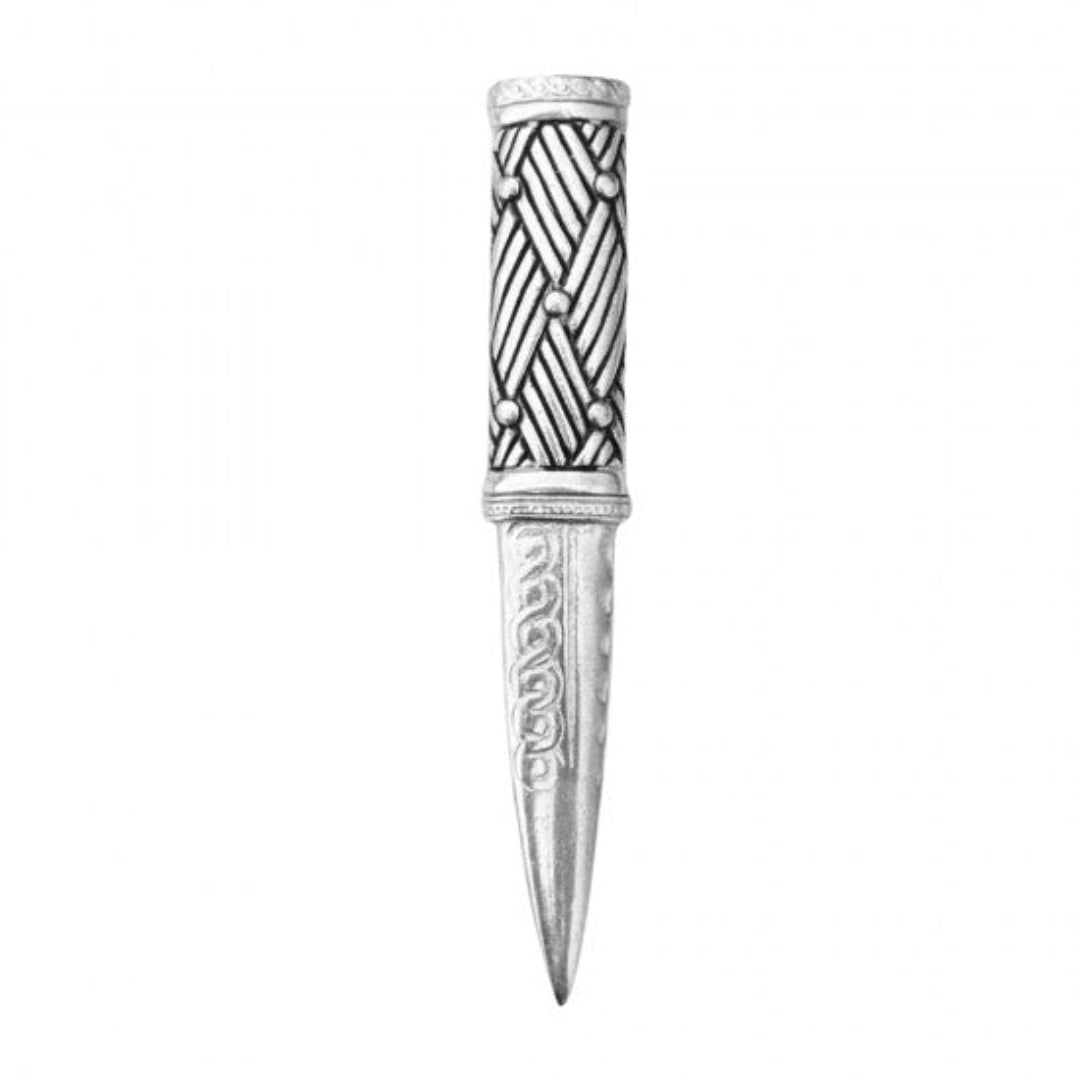 Pewter Kilt Pin in style of Regimental Sgian Dubh