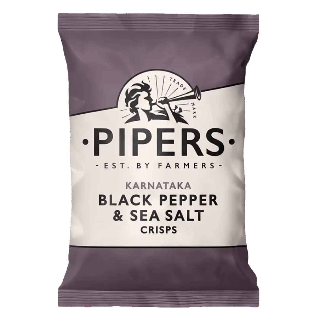Pipers | Black Pepper & Sea Salt | 150 G