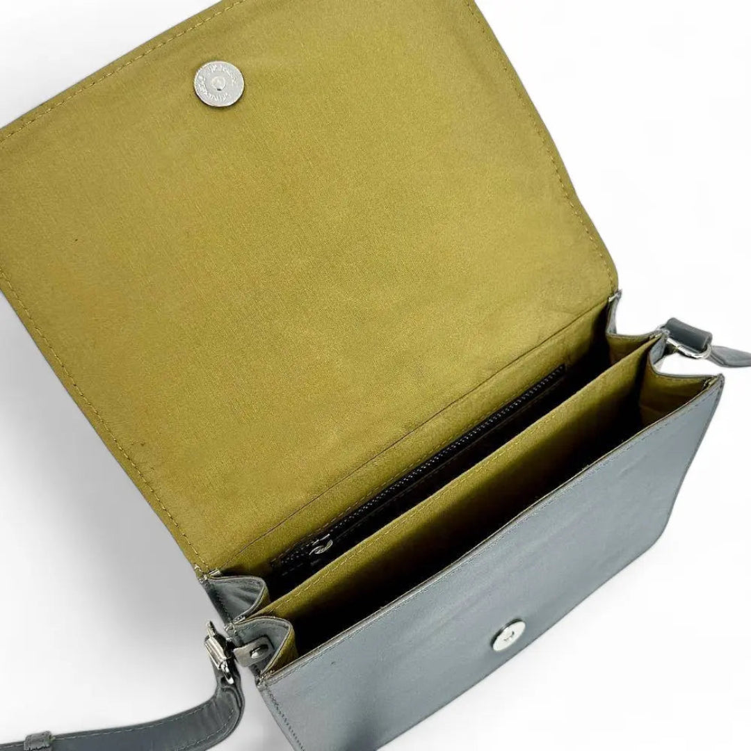 Harris Tweed | Quilt Shoulder Bag | Turquoise