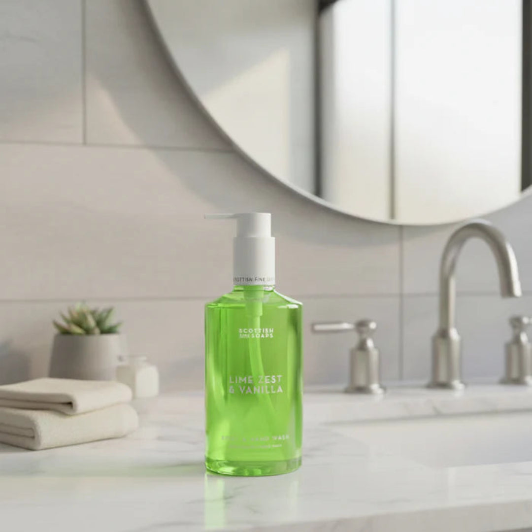 Scottish Fine Soaps | Lime Zest & Vanilla Body & Hand Wash