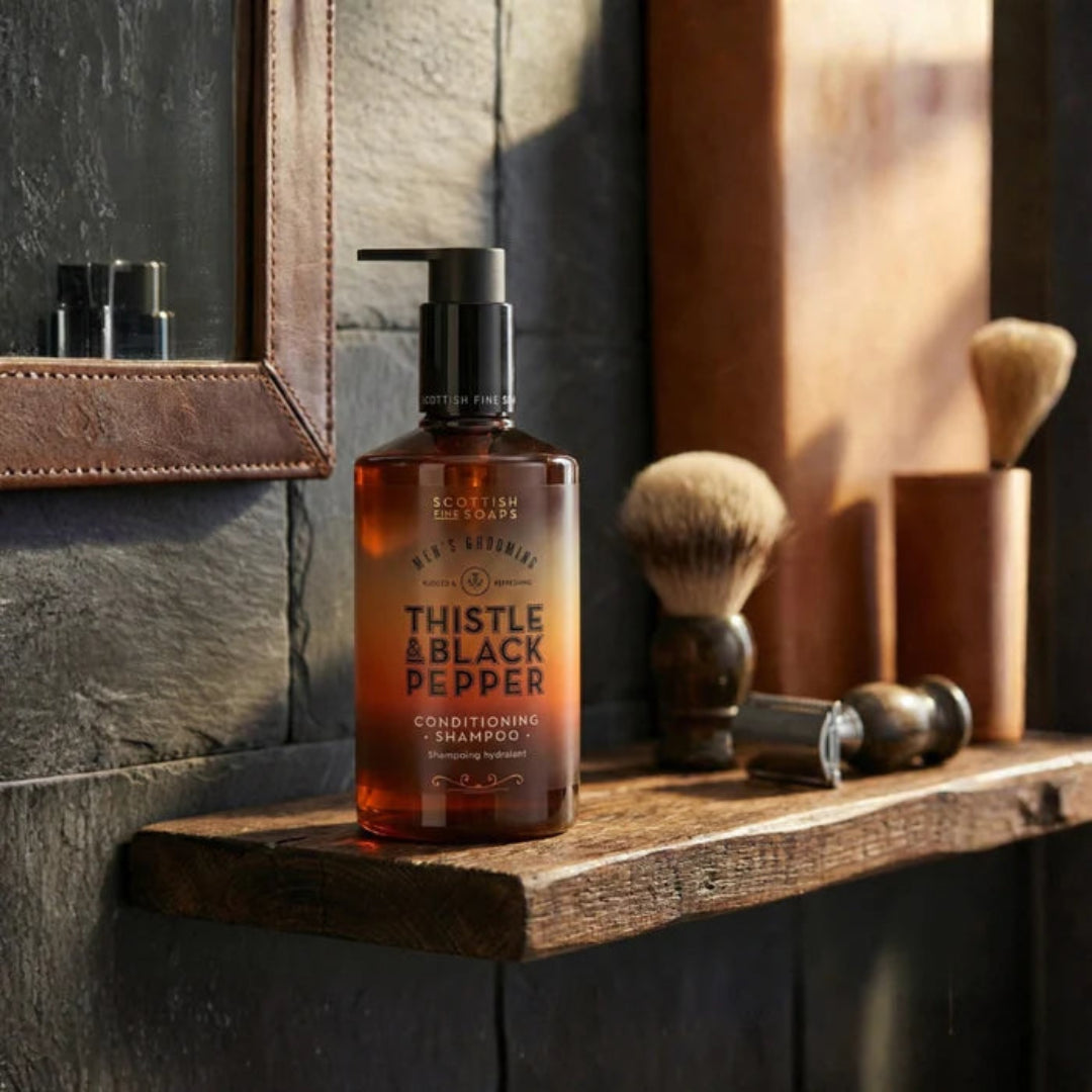 Scottish Fine Soaps | Thistle & Black Pepper Conditioning Shampoo