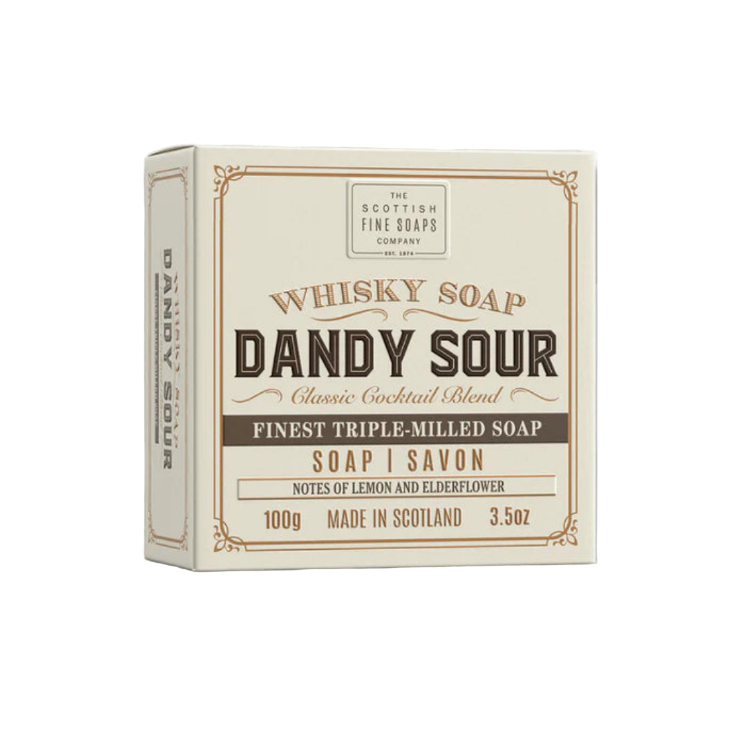 Scottish Fine Soaps | Whisky Cocktail - Dandy Sour Soap - 100g