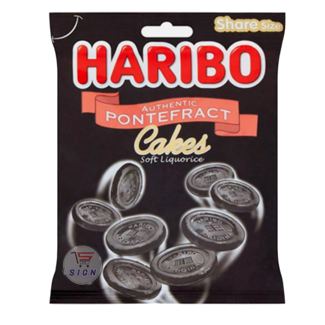 Haribo | Pontefract Cakes 160g