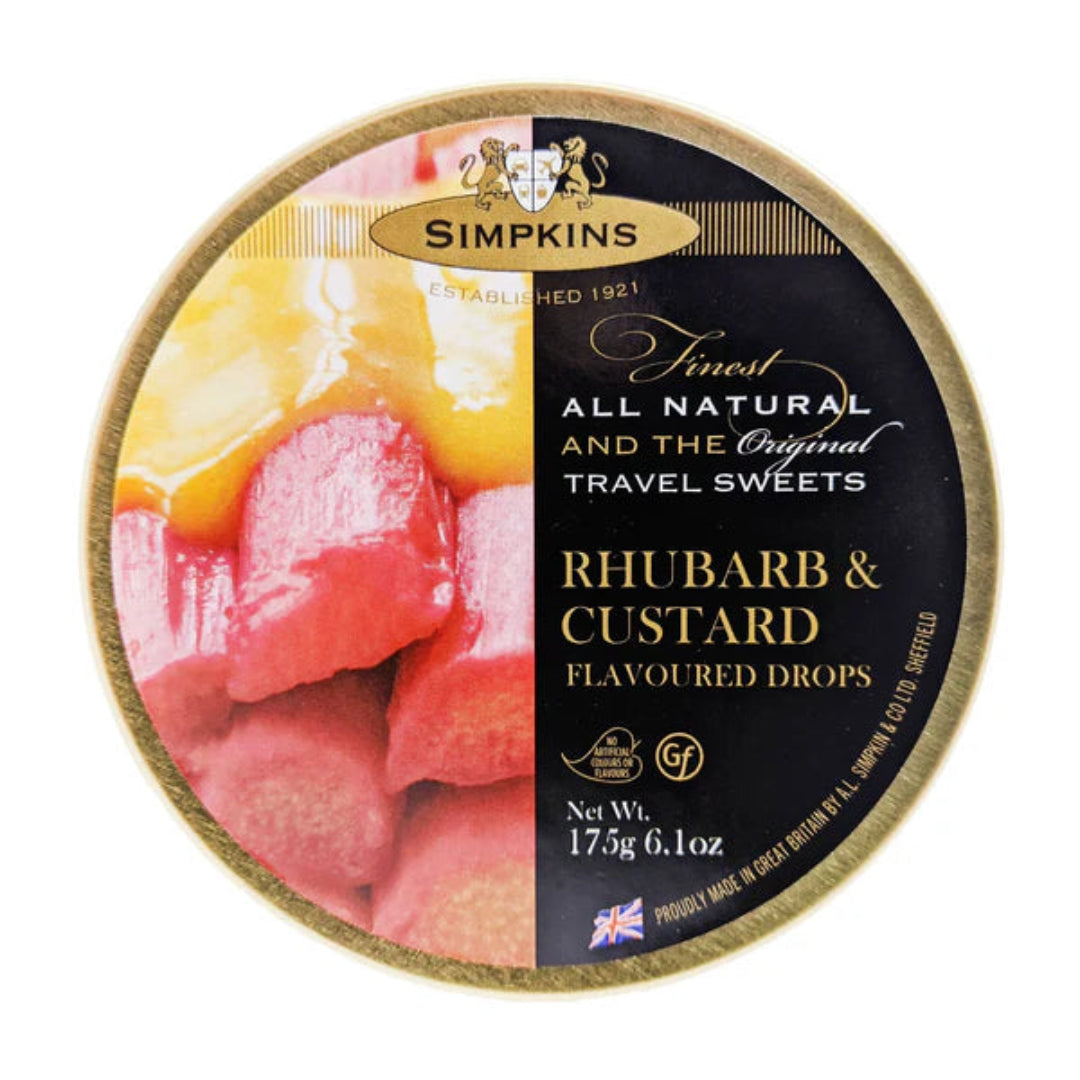 Simpkins | Rhubarb & Custard Flavoured Sweets 175g