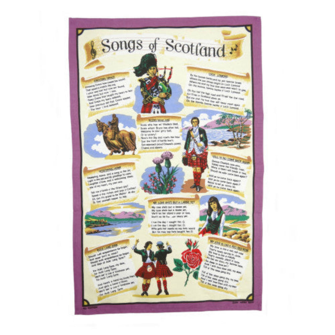 Tea Towel | Songs of Scotland
