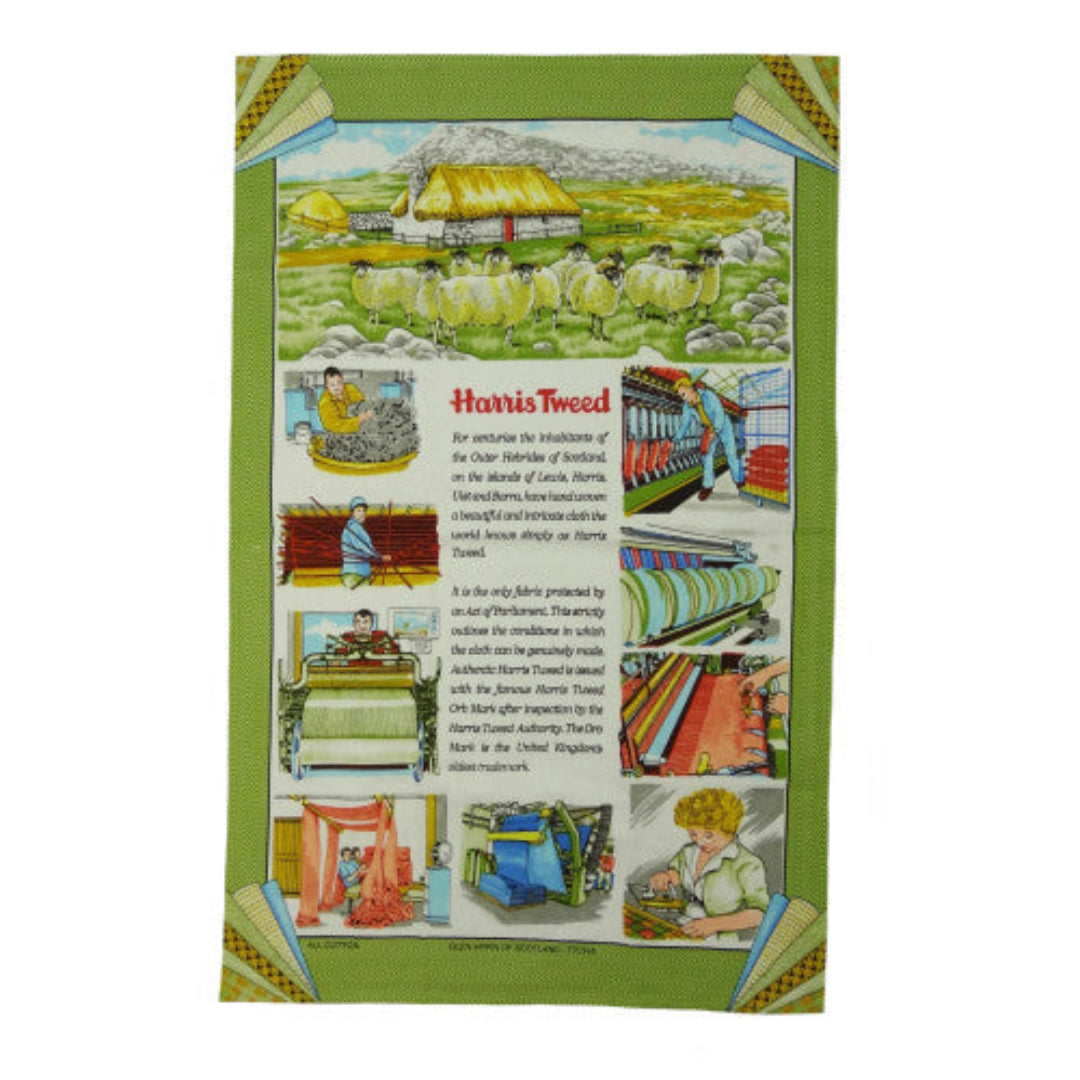 Tea Towel | The Story of Harris Tweed