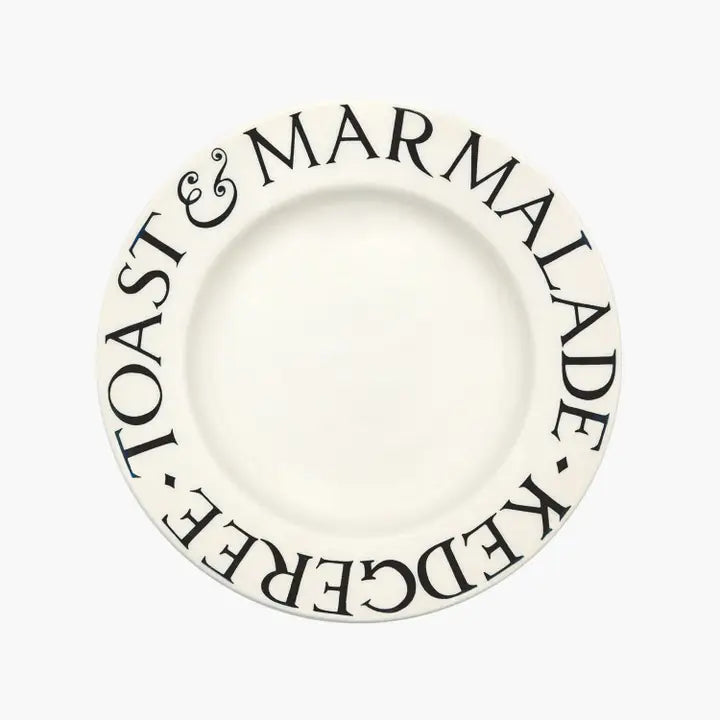 Emma Bridgewater | 8 1/2 Plate - Black Toast