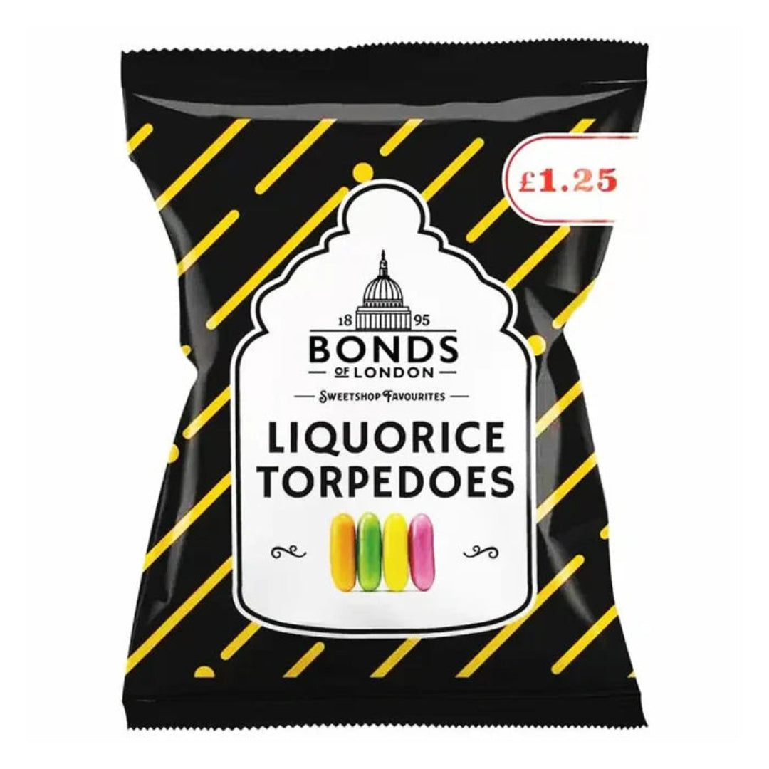 Bonds | Liquorice Torpedos - 120g