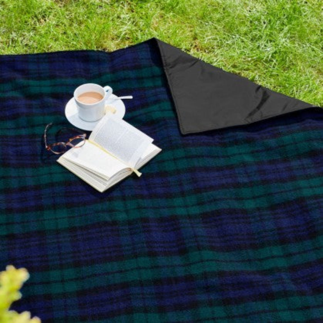 Tweedmill | Tartan Picnic Blanket - Black Watch