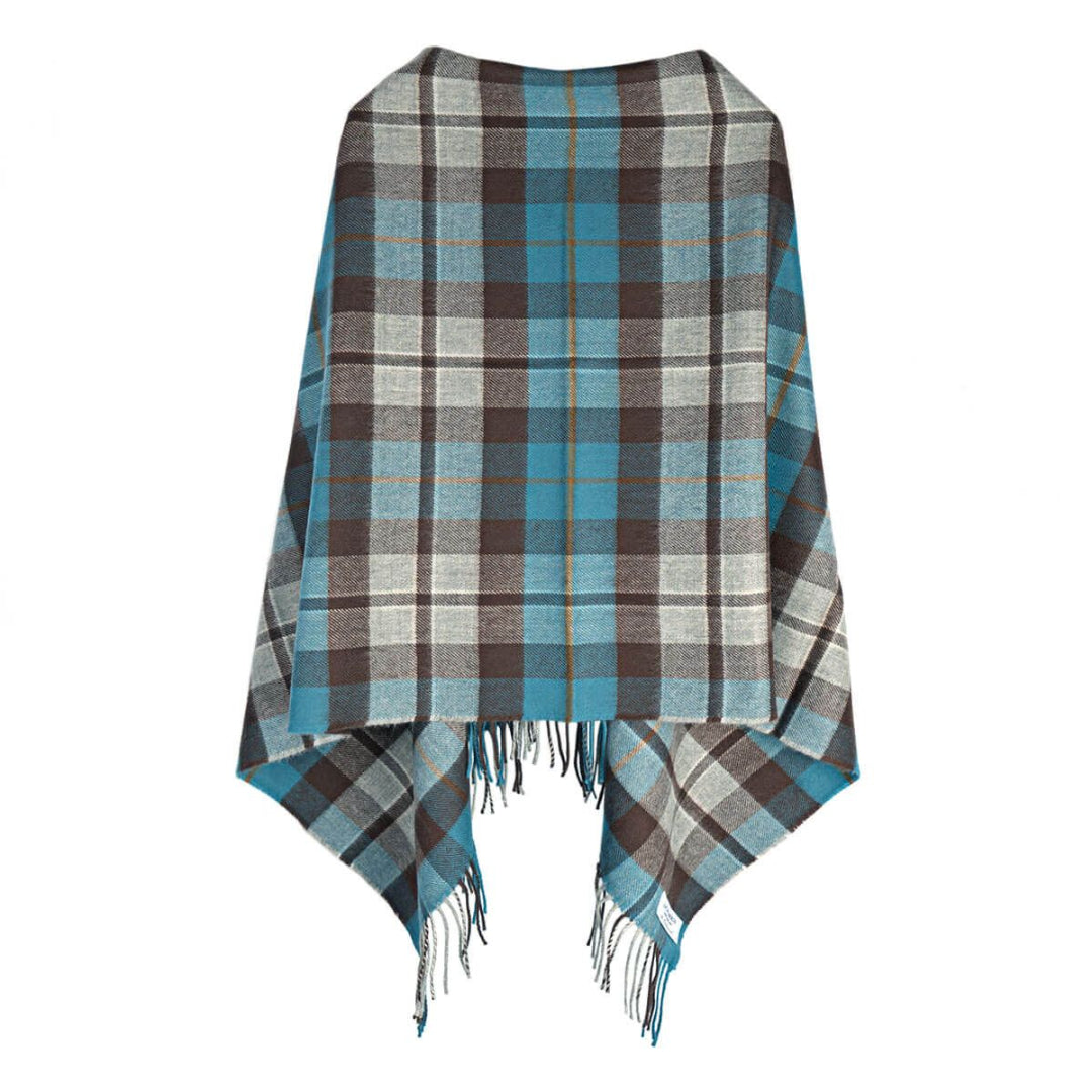 Lochcarron | Tartan Lambswool Wrap - Rose Hunting Grey