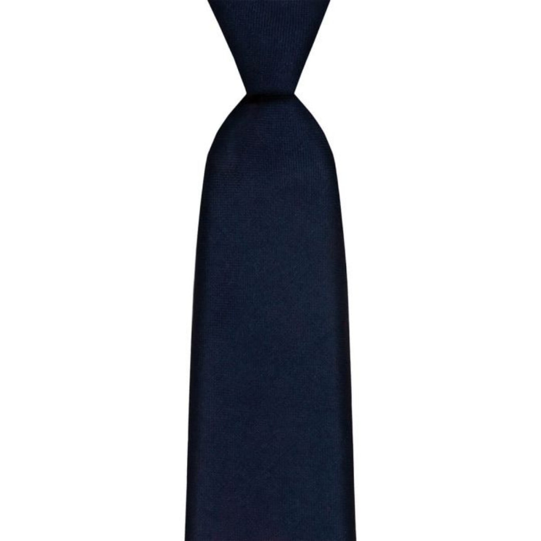 Lochcarron | Wool Tie Navy