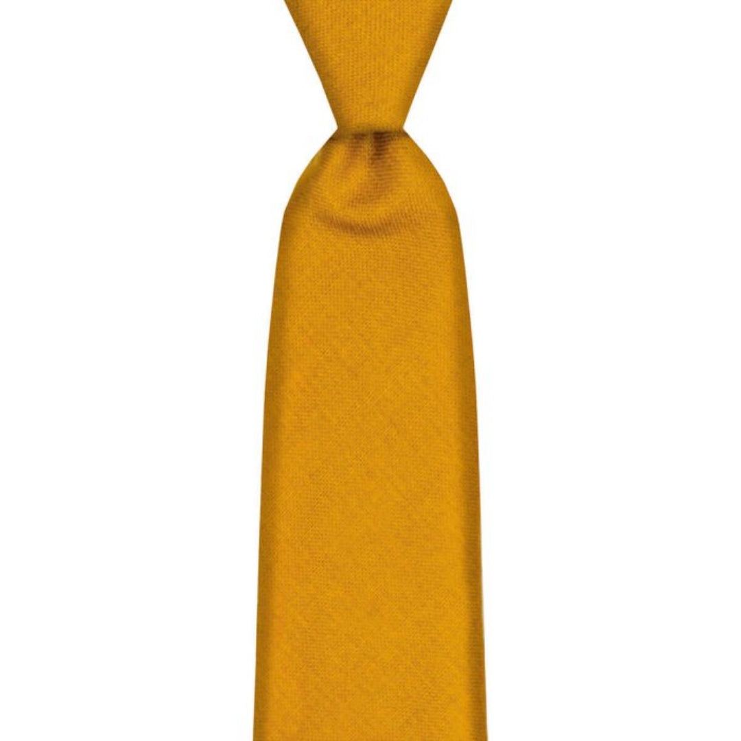 Lochcarron | Wool Tie Gold