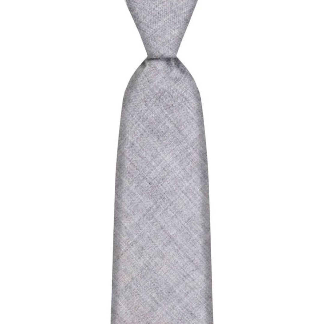 Lochcarron | Wool Tie Grey