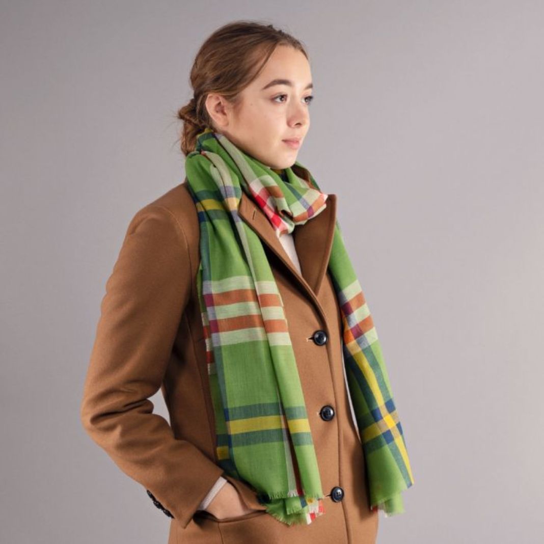 Lochcarron | Alba Elie Scarf - Apple