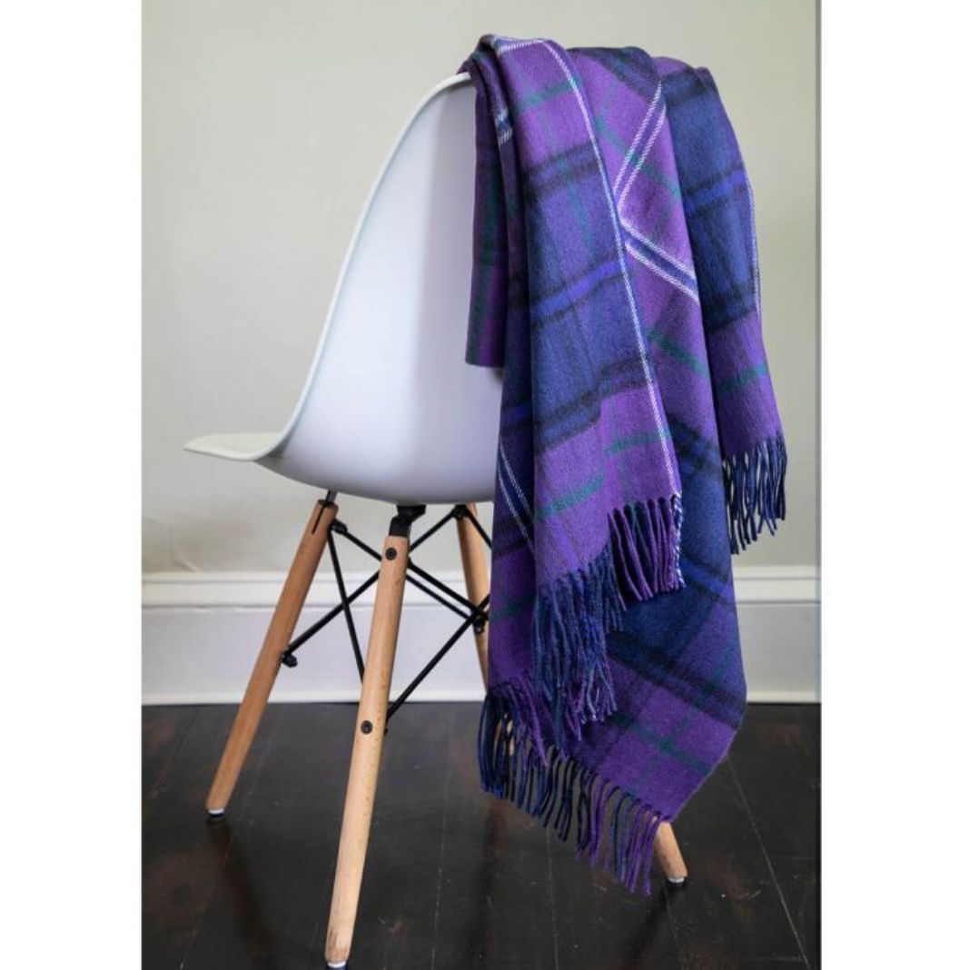 Lochcarron | Tartan Lambswool Blanket - Scotland Forever