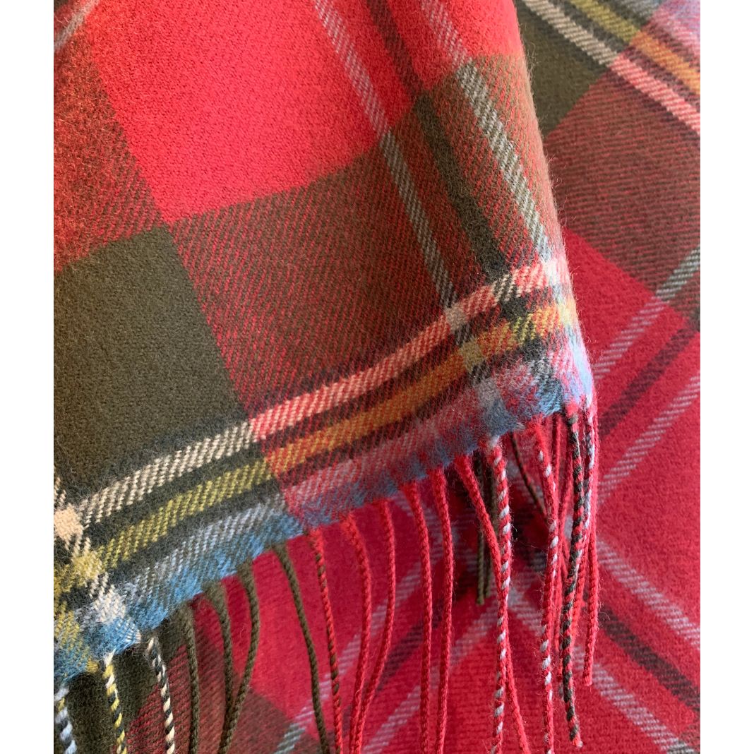 Lochcarron | Tartan Lambswool Wrap - MacLean of Duart Weathered