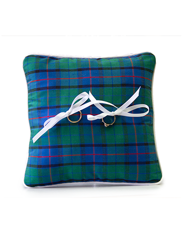 Tartan Ring Pillow | Starting From $59.95