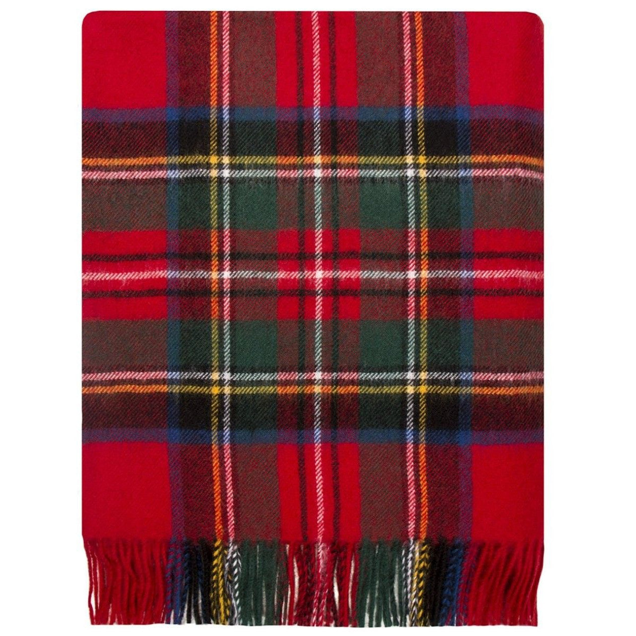 Lochcarron | Tartan Lambswool Blanket - Royal Stewart