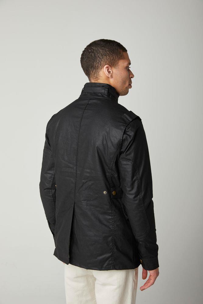 Peregrine | Bexley Waxed Cotton Jacket - Black