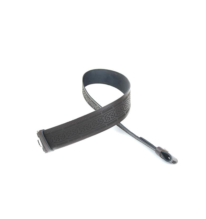 Kilt Belt | Celtic Brown Leather