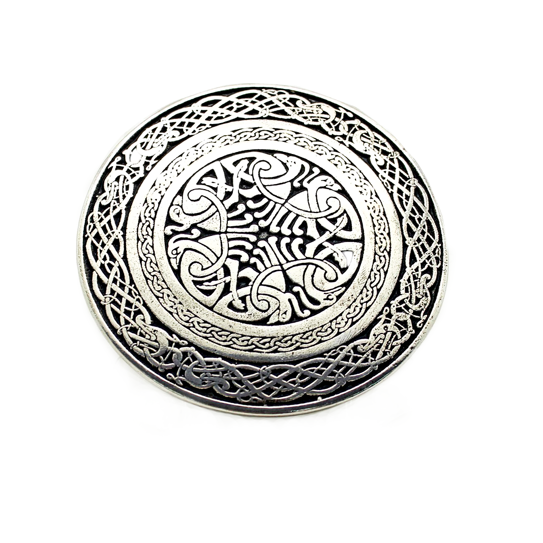 Belt Buckle | Intricate Celtic Bird Buckle