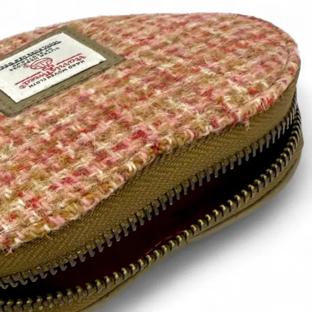Harris Tweed | Heart Purse | Maple