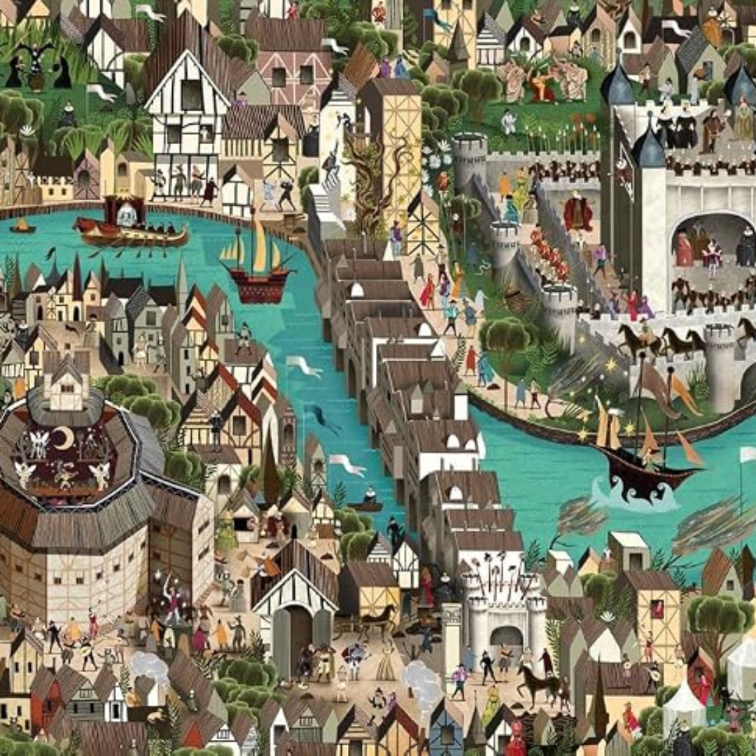 1000-Piece Jigsaw Puzzle | The World of Shakespeare