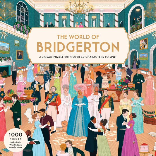 1000-Piece Jigsaw Puzzle | The World of Bridgerton Puzzle